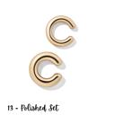 13 - Polished Set Ear Cuff Earrings Collection