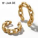 17 - Link Set Ear Cuff Earrings Collection