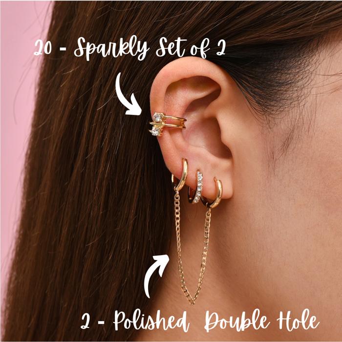 Ear Cuff Earrings Collection