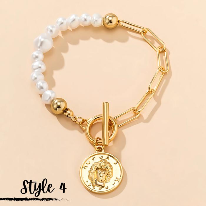 Juno Pearls Charm Bracelet Collection