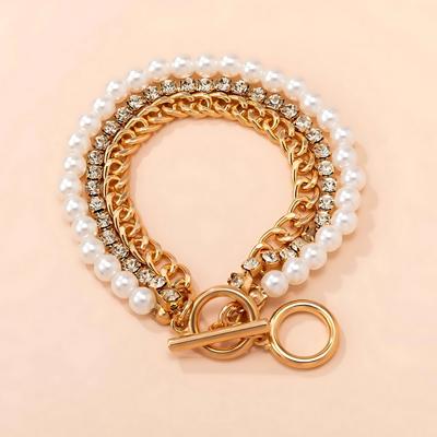 Maxima Pearls Adjustable Bracelet