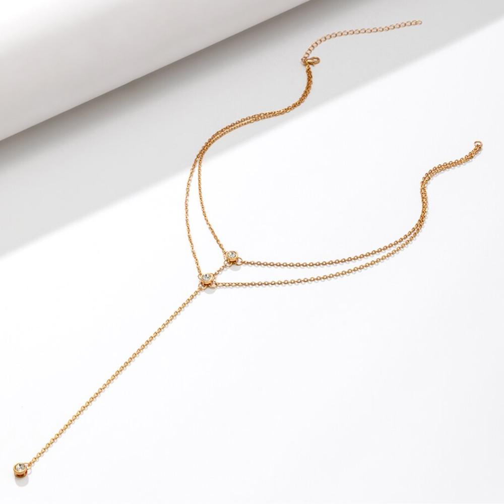 "Double Trouble" Layered Dainty Necklace