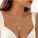  Triple Layered Dainty Necklace