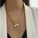  Blissful Pearl Statement Necklace