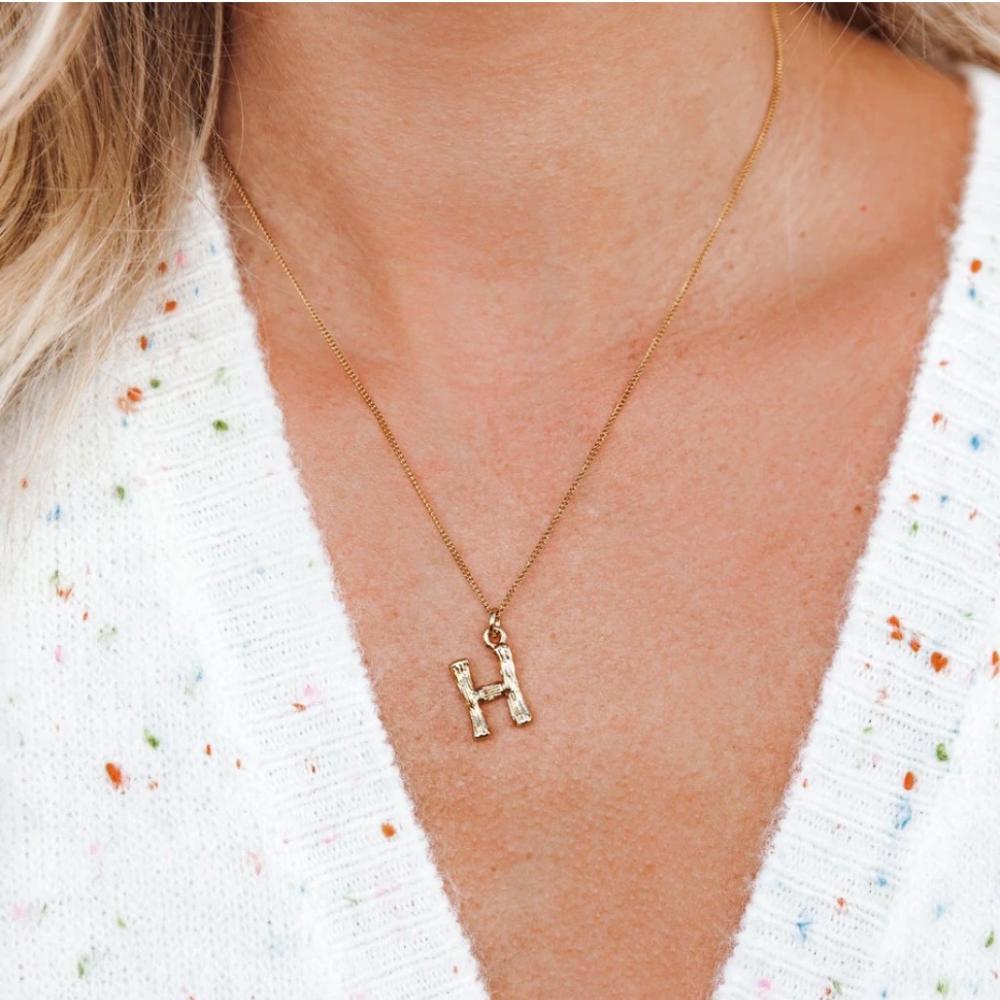 Initial Dainty Necklace