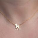  Bambi Dainty Necklace - Stainless Steel