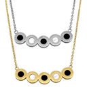  Cassia Wide Necklace - Stainless Steel