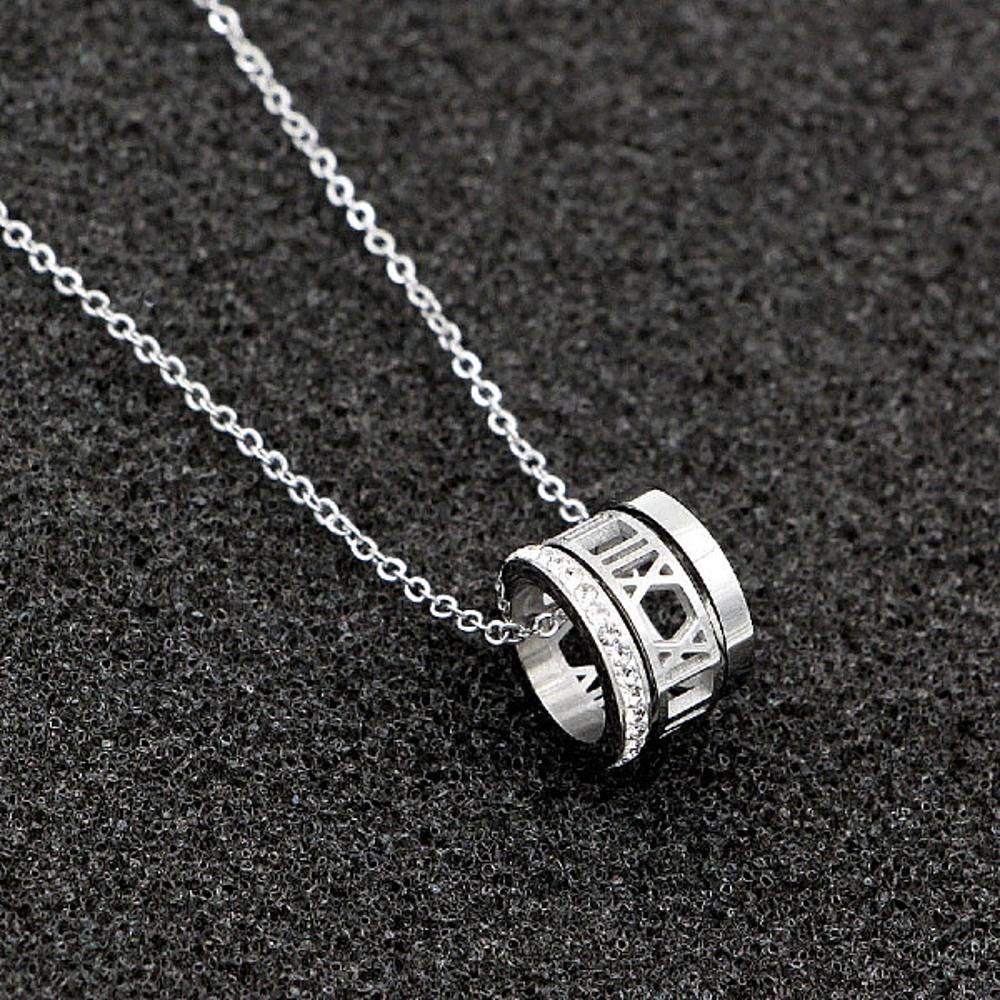 Multi-Charm Necklace - Stainless Steel