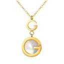  Gigi Pendant Necklace - Stainless Steel