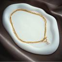  Pearl Toggle Necklace - Stainless Steel