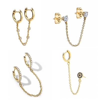 Double Hole Earring Collection