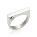  Square Ring - Stainless Steel