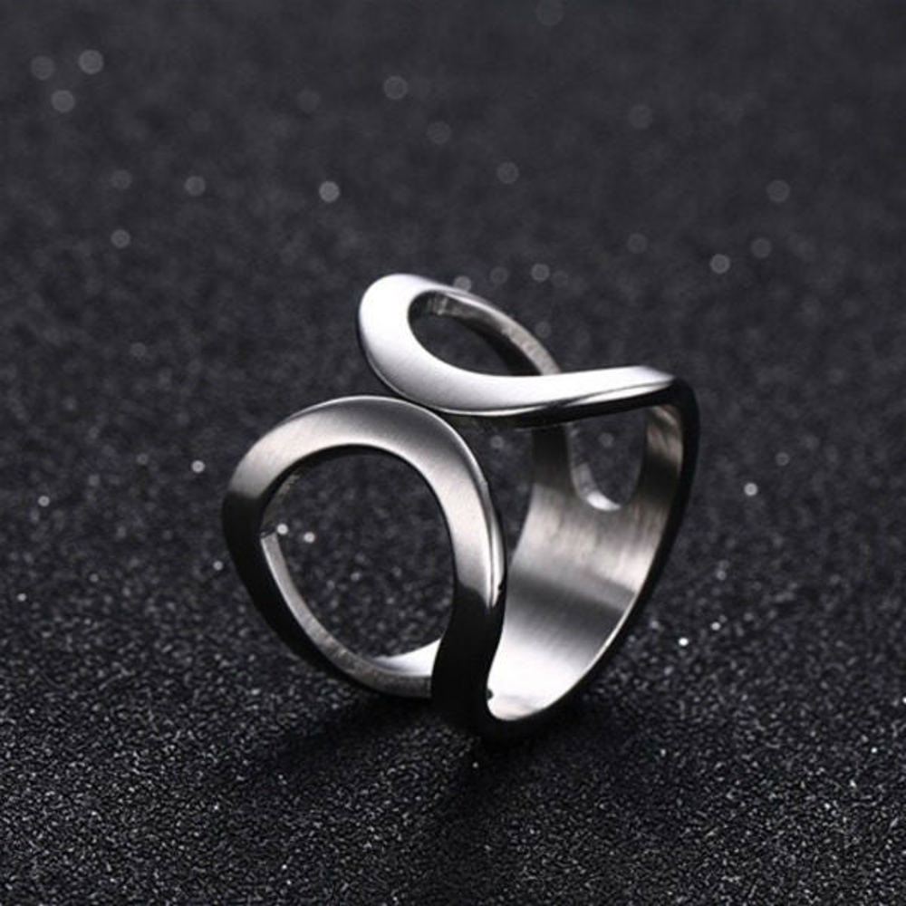 Calypso Ring - Silver - Stainless Steel