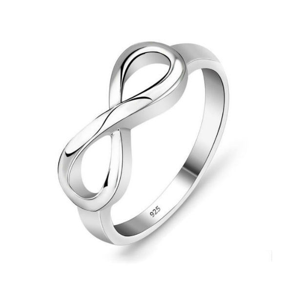 Infinity Ring - Sterling Silver