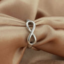  Infinity Ring - Sterling Silver