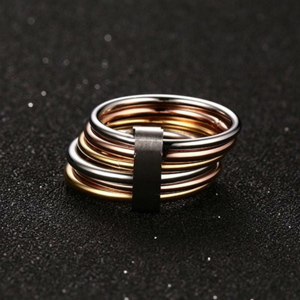 Ring Stack - Stainless Steel