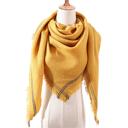  Yellow Triangle Scarf