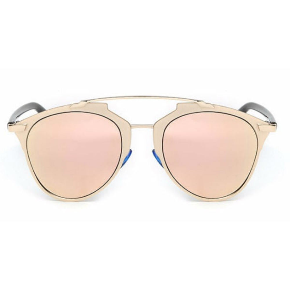 Prato Sunglasses - Rose Gold Mirror