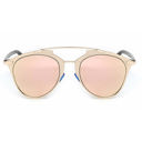  Prato Sunglasses - Rose Gold Mirror