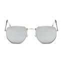  Valencia Sunglasses - Silver Mirror