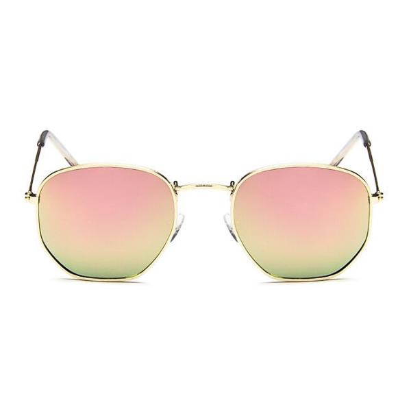 Valencia Sunglasses - Rose Gold Mirror