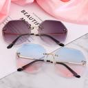  Tenerife Rimless Sunglasses - Pink