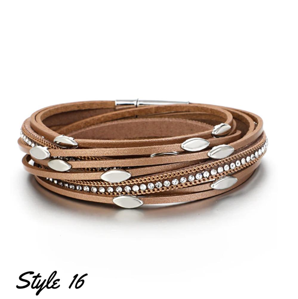 Magnetic Wrap Bracelet Collection