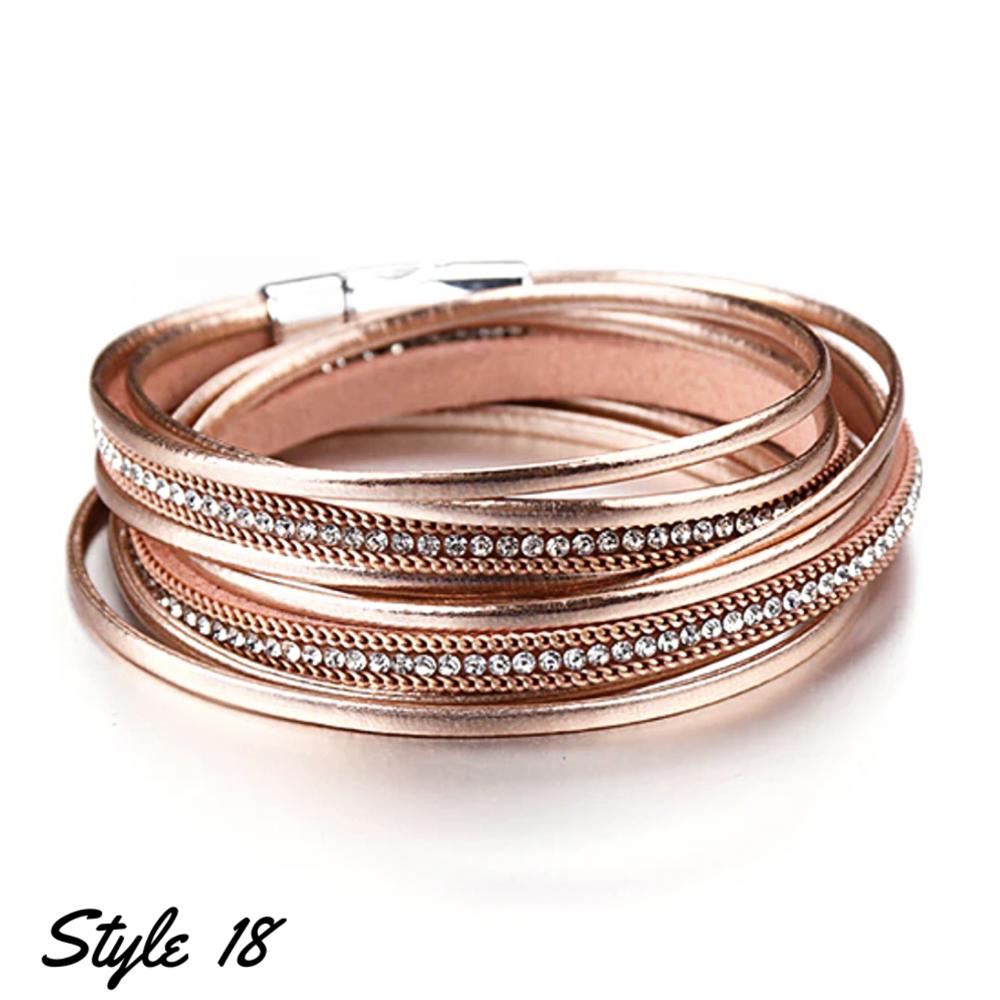 Magnetic Wrap Bracelet Collection