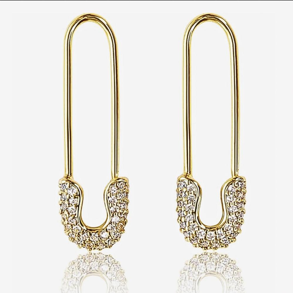 Safety Pin Earrings