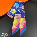  Skinny Satin Scarf - Bag Charm, Bow, Neck Tie - Scarves Collection