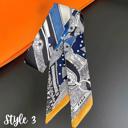  Skinny Satin Scarf - Bag Charm, Bow, Neck Tie - Scarves Collection