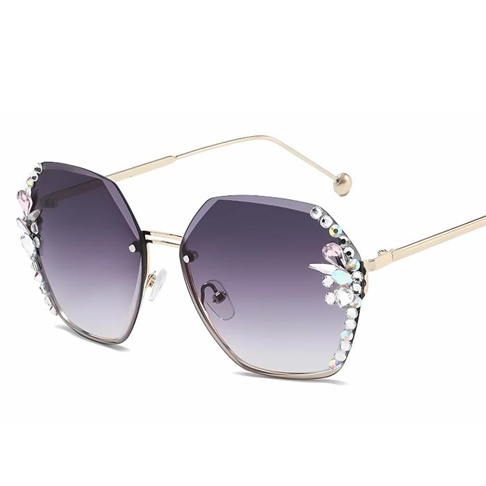 Glitzy Borderless Sunglasses