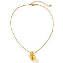 Necklace Teardrop Necklace and Earrings - Stainless Steel