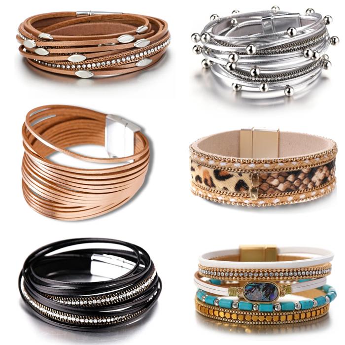 Magnetic Wrap Bracelet Collection