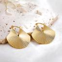  Yara Slim Gold Tone Earrings