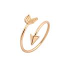 Gold Arrow Adjustable Ring
