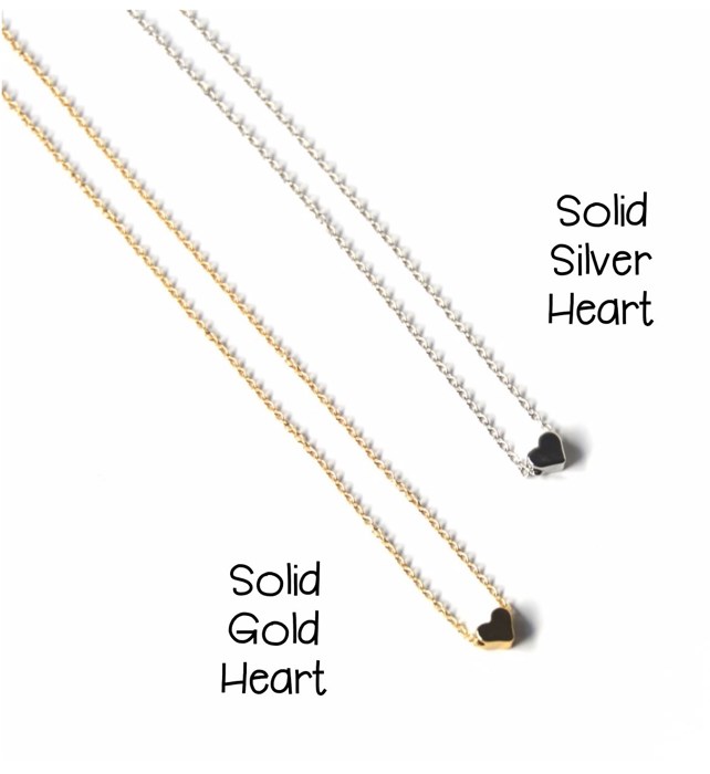 Back to School Comfort Heart Necklace Gift
