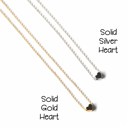 Silver Silver Plated Back to School Comfort Heart Necklace Gift