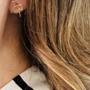  On Trend Dainty Bow Earrings