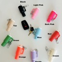 Pink Mini Tumbler Keychain Stocking Stuffer & Chapstick Holder