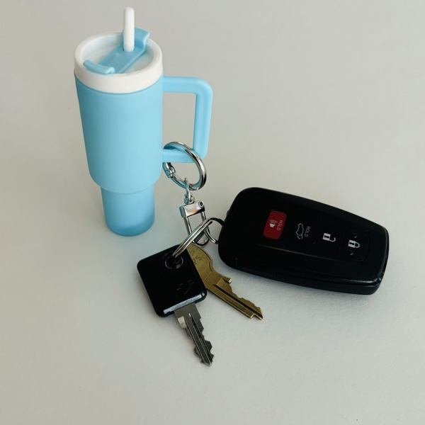 Mini Tumbler Keychain Stocking Stuffer & Chapstick Holder