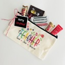 Multi Ready to Gift Teacher Christmas Gift Pouch