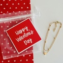  Happy Valentine's Day Bracelet, Card and Gift Bag