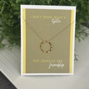 Gold Gold Mother's Day Tight Jeans Funny Card and Dainty Necklace Gift