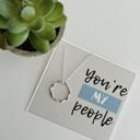  You're My People Gift Necklace & Card