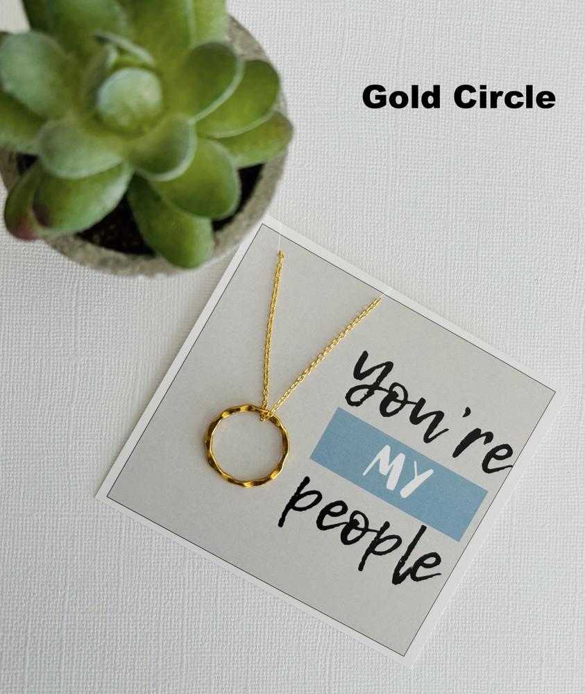 You're My People Gift Necklace & Card