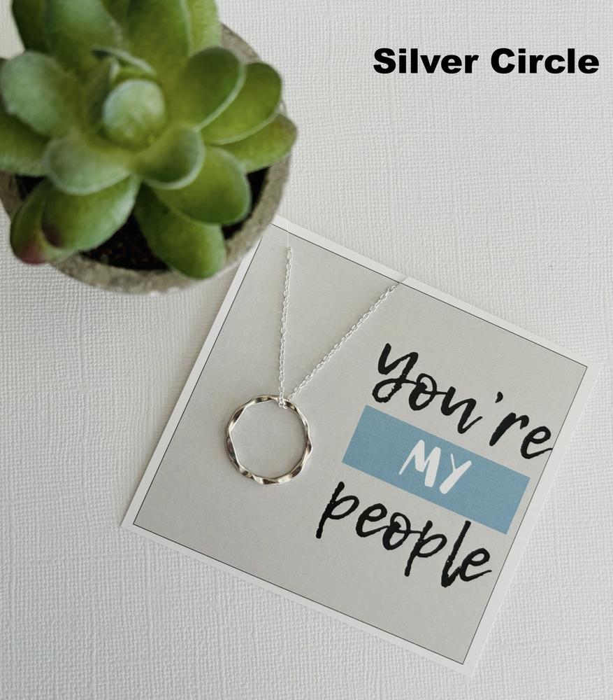 You're My People Gift Necklace & Card