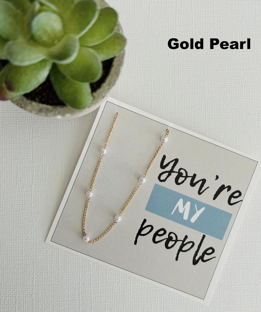 You're My People Gift Necklace & Card