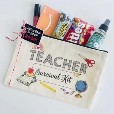 Ready to Gift Teacher Back to School Pouch; Teacher Gift