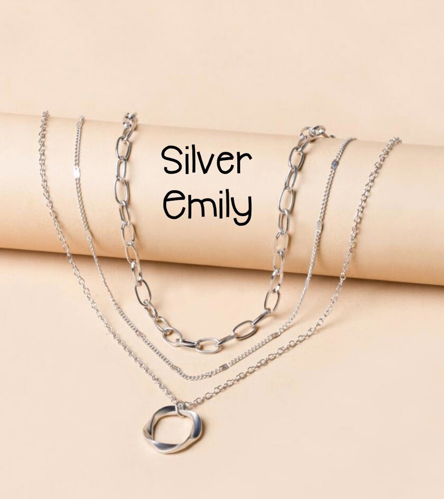 The Emily Multi-Layered Chain Stunning Link Necklace